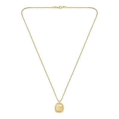 Collier acier doré jaune 56cm