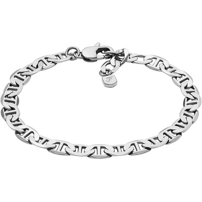 Bracelet acier inoxydable argent - vue 1