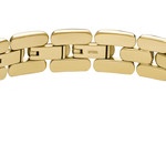 Bracelet FOSSIL Arden acier inoxydable doré jaune Longueur 19 cm - vue D6