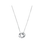 Collier MICHAEL KORS argent argent oxyde de zirconiums longueur 46cm - vue 1