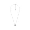 Collier argent argent oxyde de zirconiums 46cm - vue V2