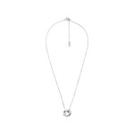 Collier MICHAEL KORS argent argent oxyde de zirconiums longueur 46cm - vue 2