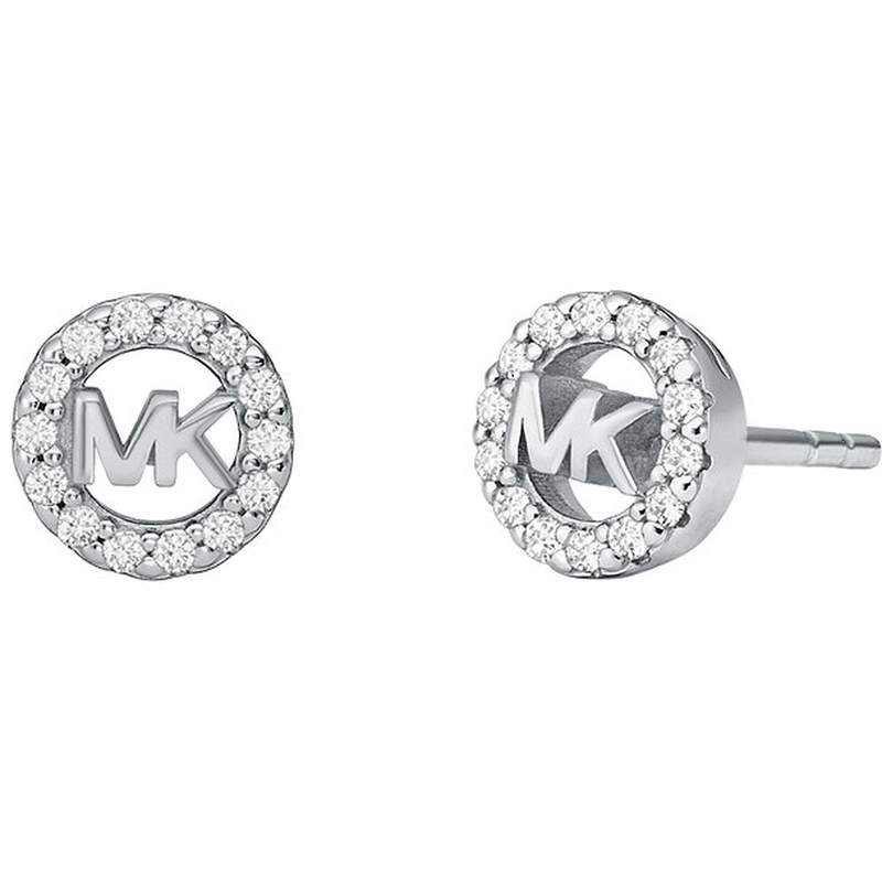 Boucles d'oreille MICHAEL KORS argent oxyde de zirconiums - vue 1