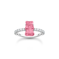 Bague THOMAS SABO Haribo rose argent et zirconium