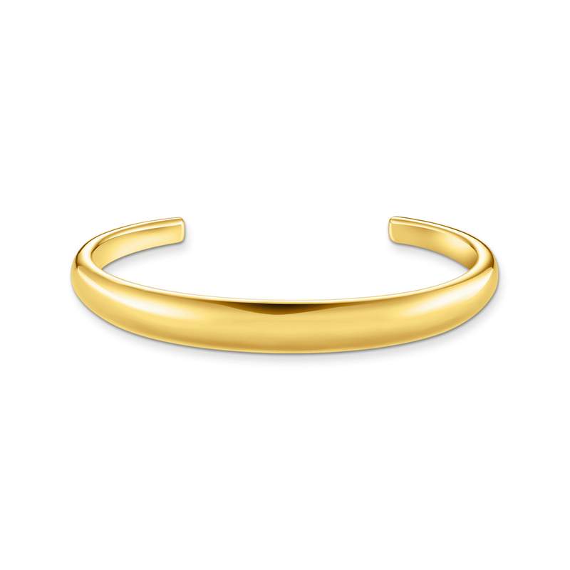Bracelet THOMAS SABO argent doré jaune longueur 15 cm - vue 1