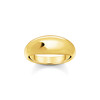 Bague THOMAS SABO argent doré jaune - vue V1