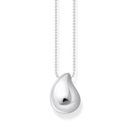 Collier THOMAS SABO argent goutte organique - vue 1