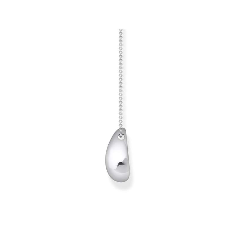 Collier THOMAS SABO argent goutte organique - vue 2