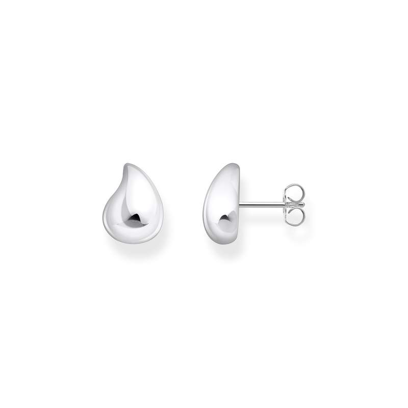 Boucles d'oreilles argent gris - vue 1