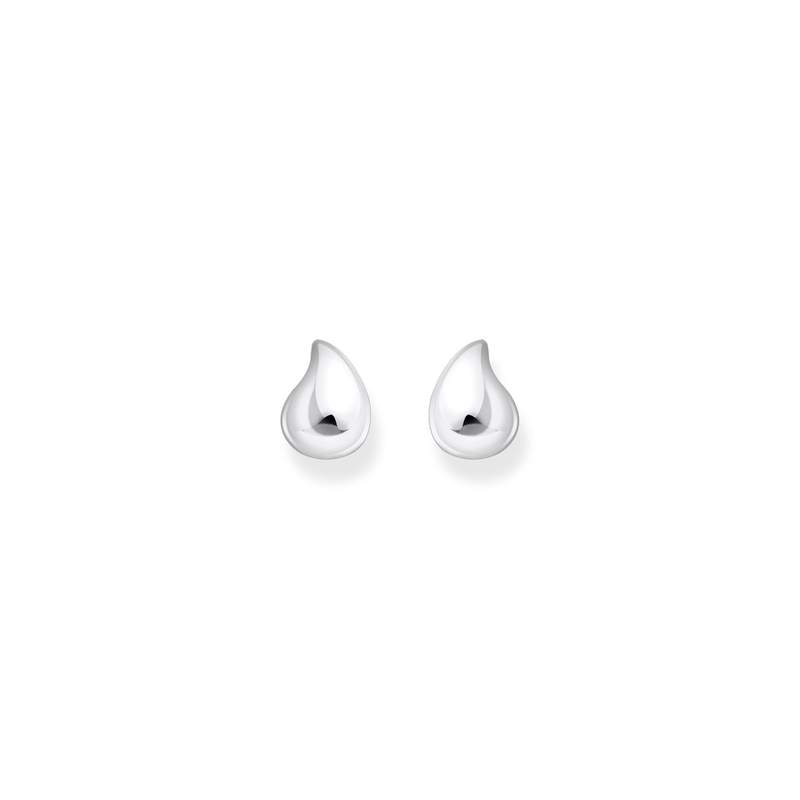 Boucles d'oreilles argent gris - vue 2