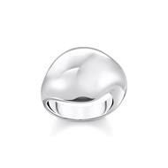 Bague THOMAS SABO argent goutte organique