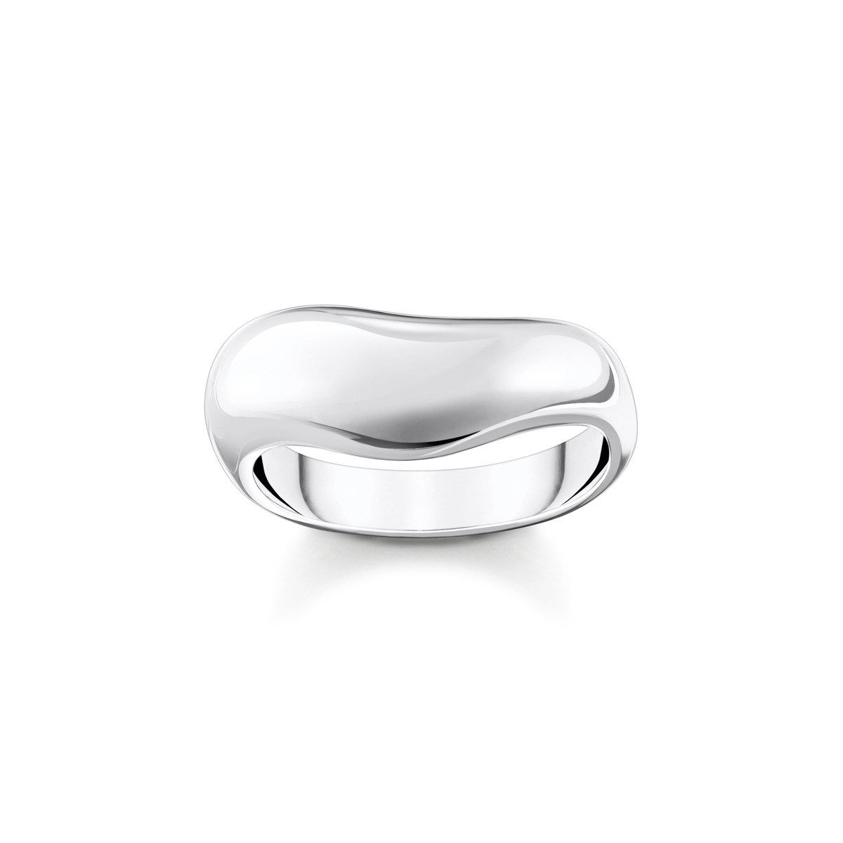 Bague THOMAS SABO argent goutte organique