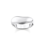 Bague THOMAS SABO argent goutte organique