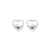 Boucles d'oreilles argent gris - vue V2