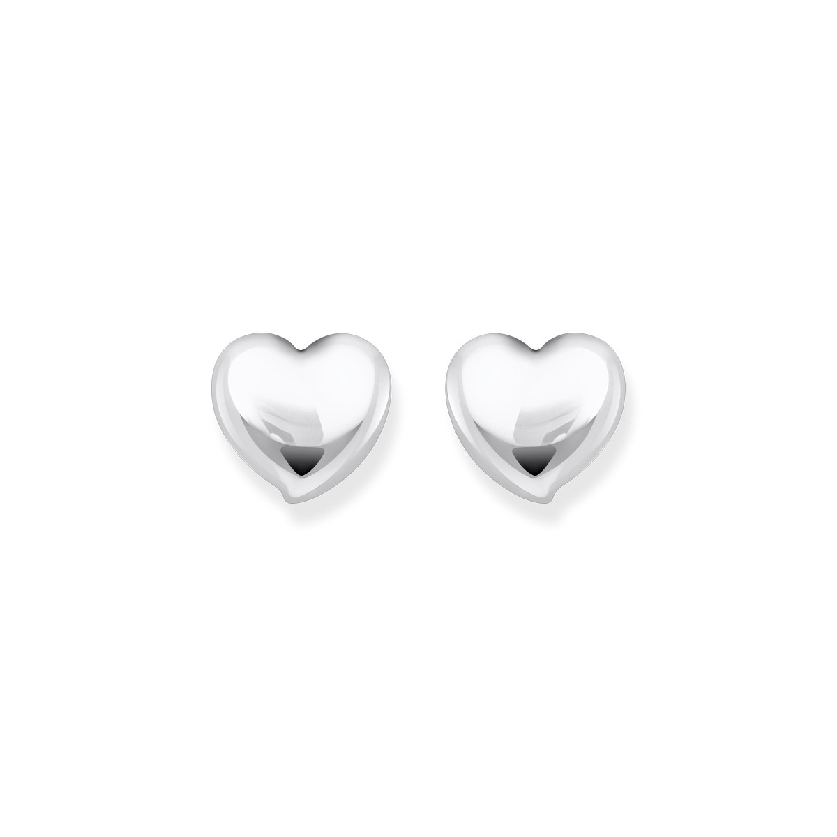 Boucles d'oreilles argent gris - vue 2