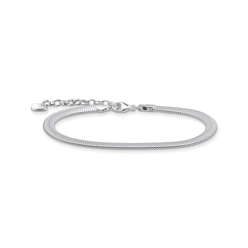 Bracelet THOMAS SABO argent serpent longueur 19 cm - vue 1