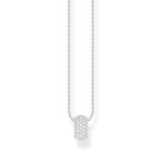 THOMAS SABO-ketting van zilver en zirkonium, lengte 45 cm - afbeelding 1