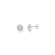 Boucles d'oreilles argent gris