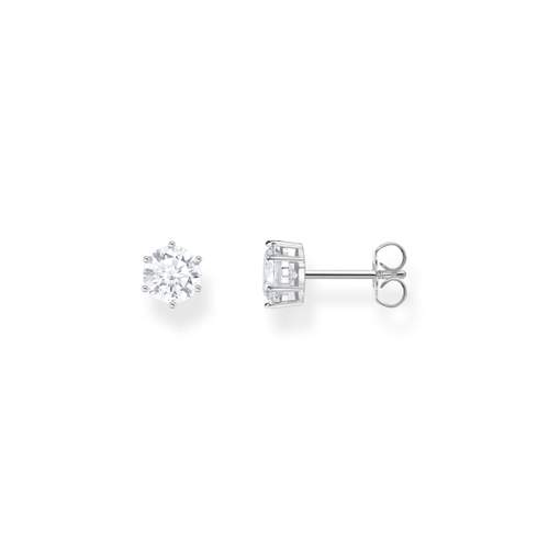 Boucles d'oreilles argent gris