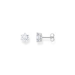 Boucles d'oreilles argent gris - vue 1