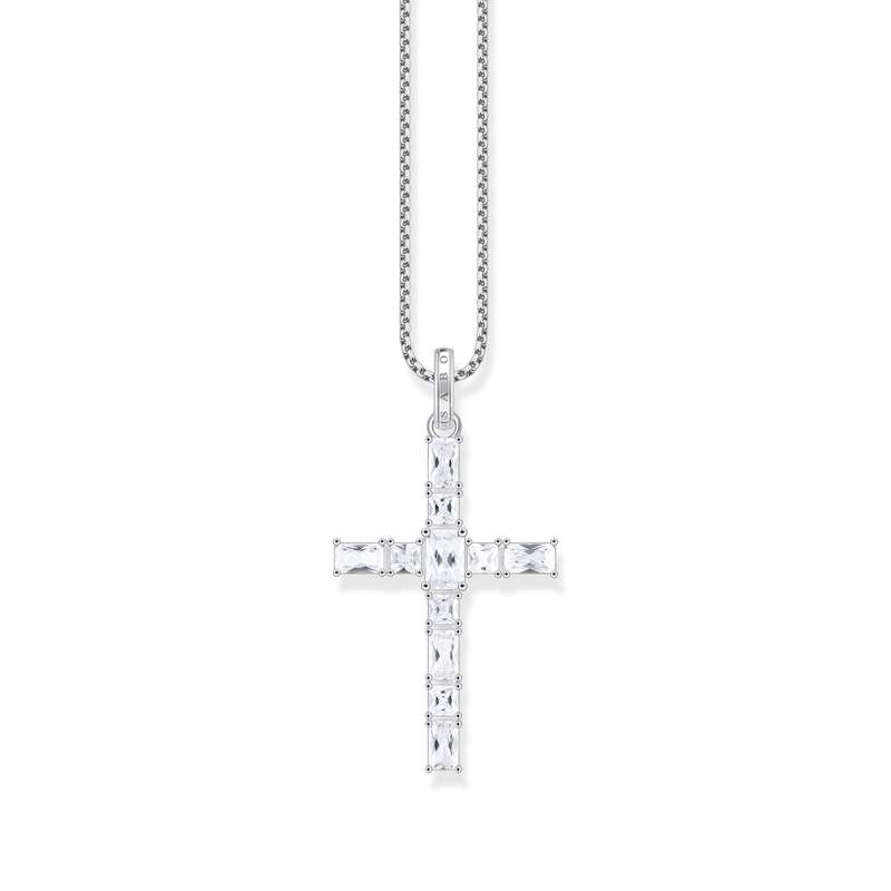 Pendentif argent gris - vue 1