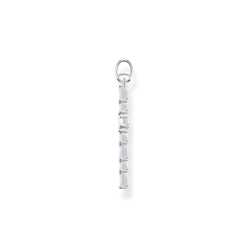 Pendentif argent gris - vue 2