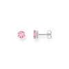 Boucles d'oreilles argent gris - vue V1