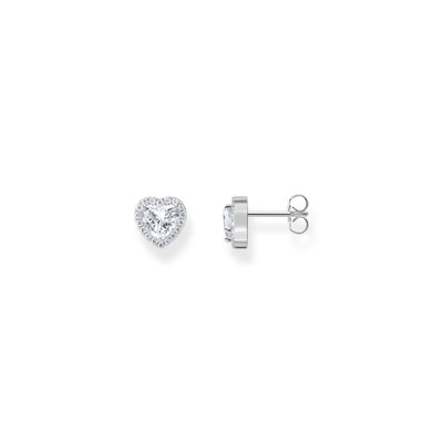 Boucles d'oreilles argent gris