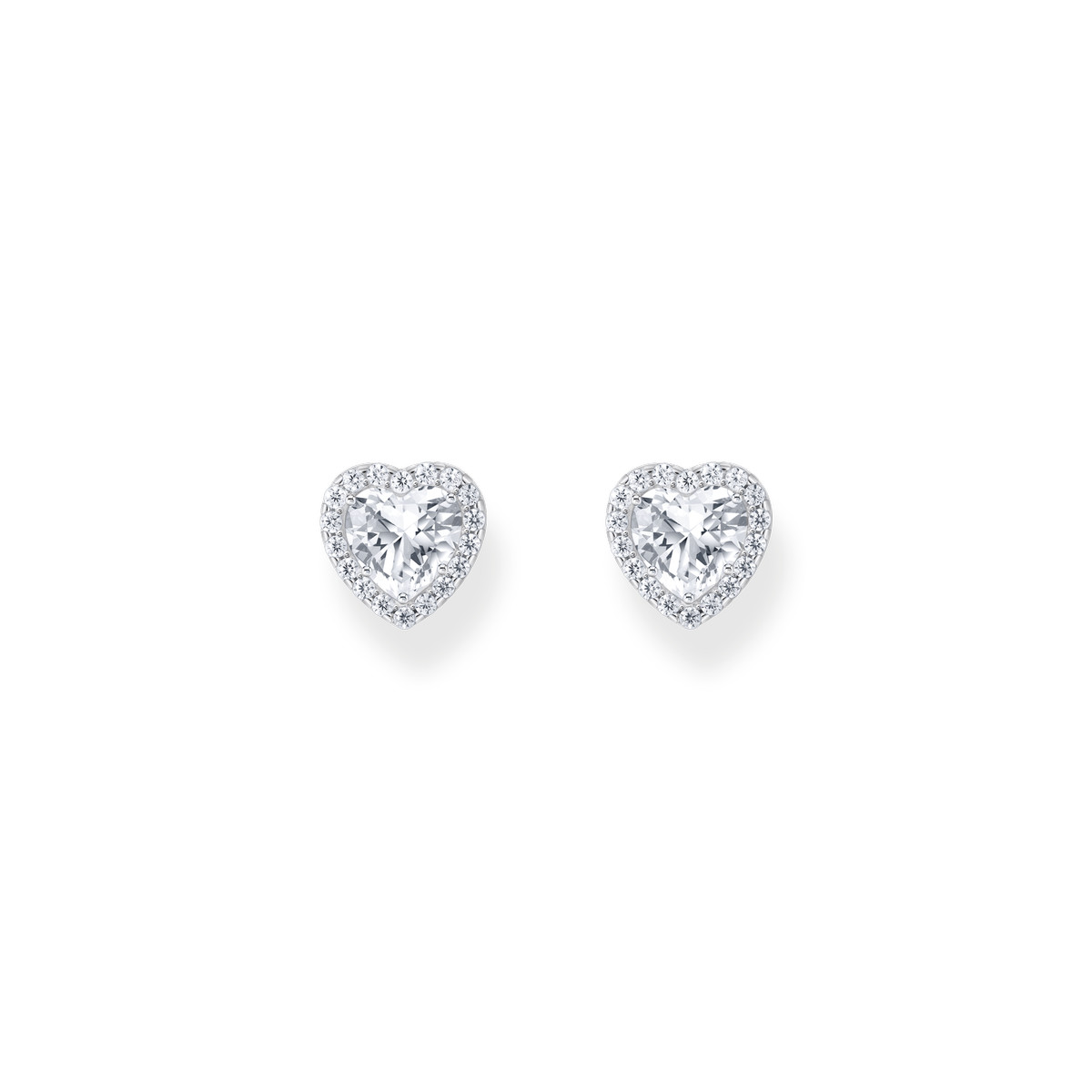 Boucles d'oreilles argent gris - vue 2
