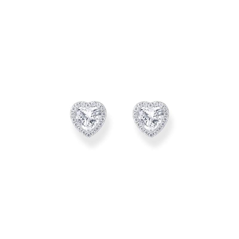 Boucles d'oreilles argent gris - vue 2