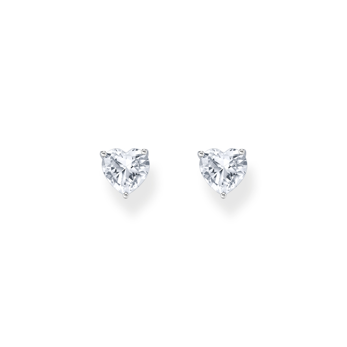 Boucles d'oreilles argent gris - vue 2