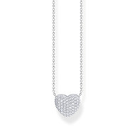 Collier argent gris