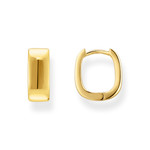 Boucles d'oreilles THOMAS SABO argent doré jaune - vue 1