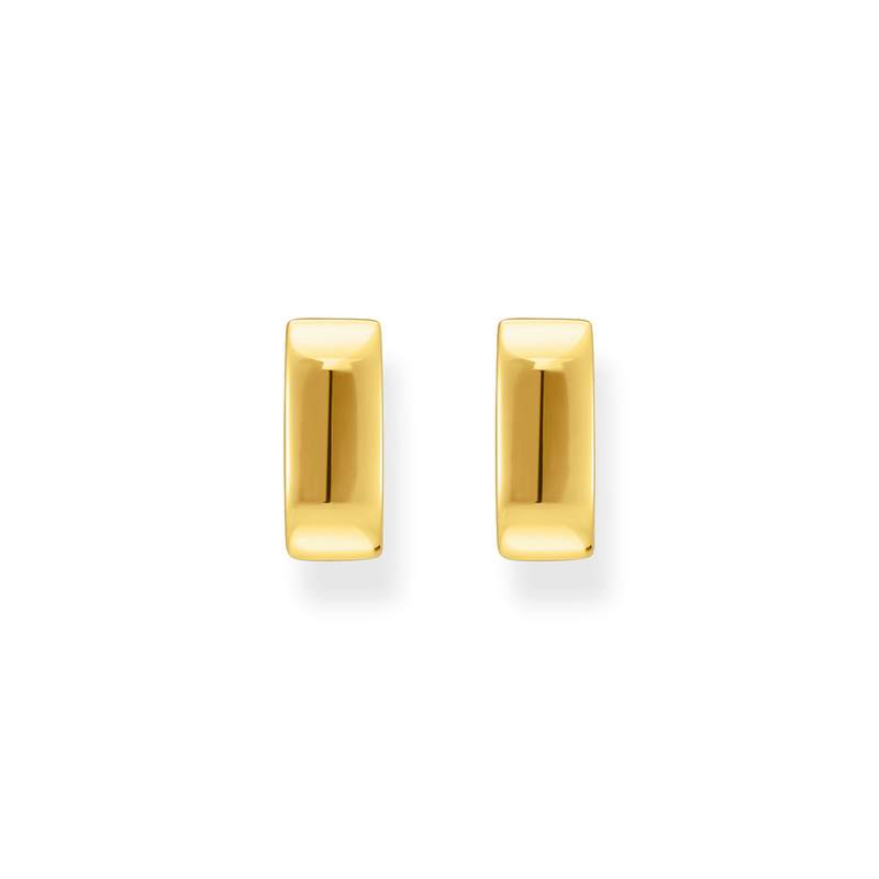 Boucles d'oreilles THOMAS SABO argent doré jaune - vue 2