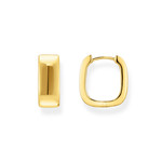 Boucles d'oreilles THOMAS SABO argent doré jaune - vue 1