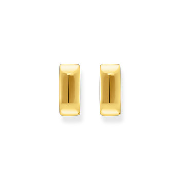 THOMAS SABO oorbellen van zilver en geel goud