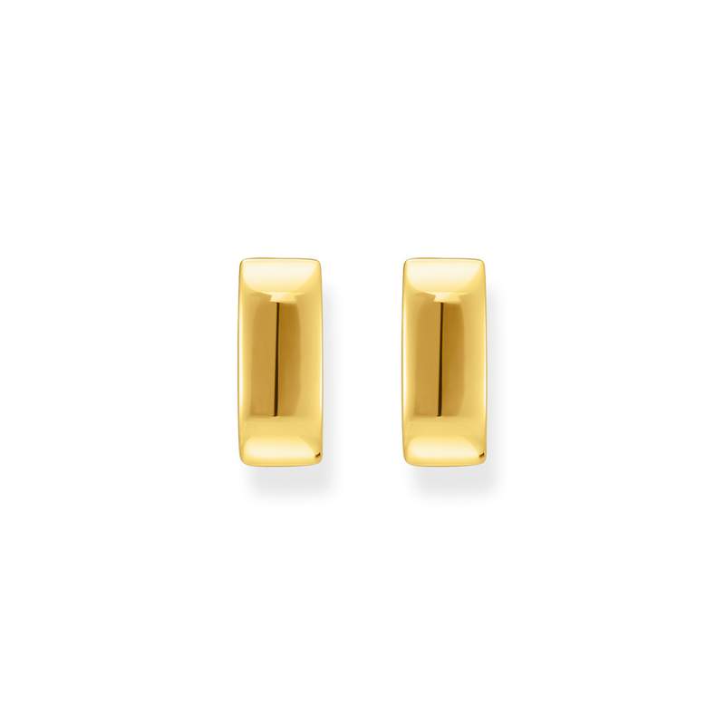 Boucles d'oreilles THOMAS SABO argent doré jaune - vue 2