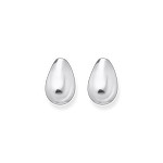 Boucles d'oreilles argent gris - vue 2