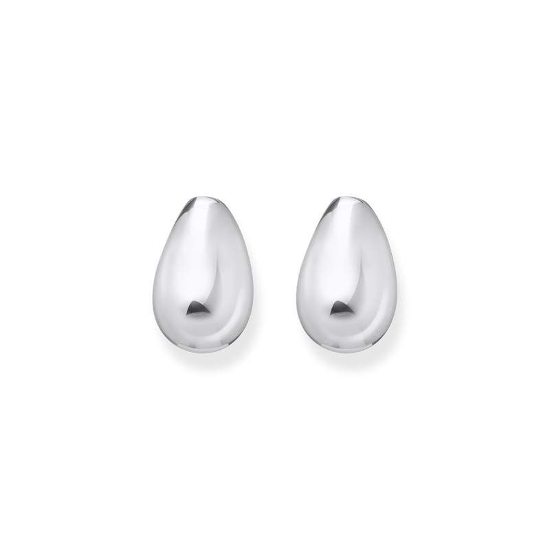 Boucles d'oreilles argent gris - vue 2