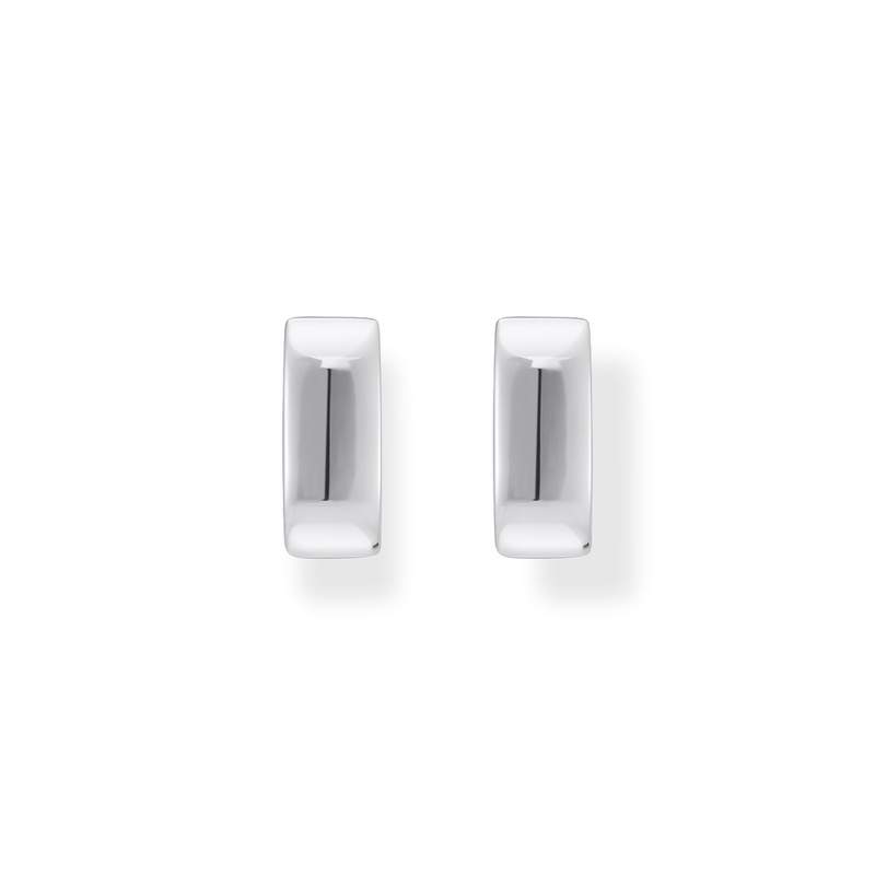 Boucles d'oreilles argent gris - vue 2