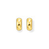 Boucles d'oreilles THOMAS SABO argent doré jaune - vue V2
