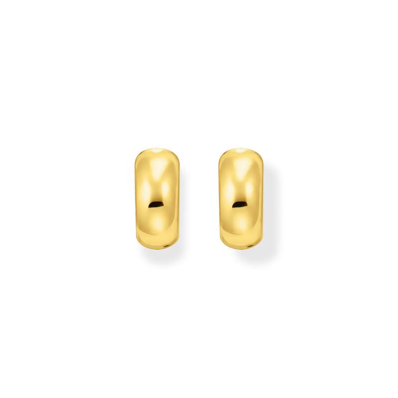 Boucles d'oreilles THOMAS SABO argent doré jaune - vue 2