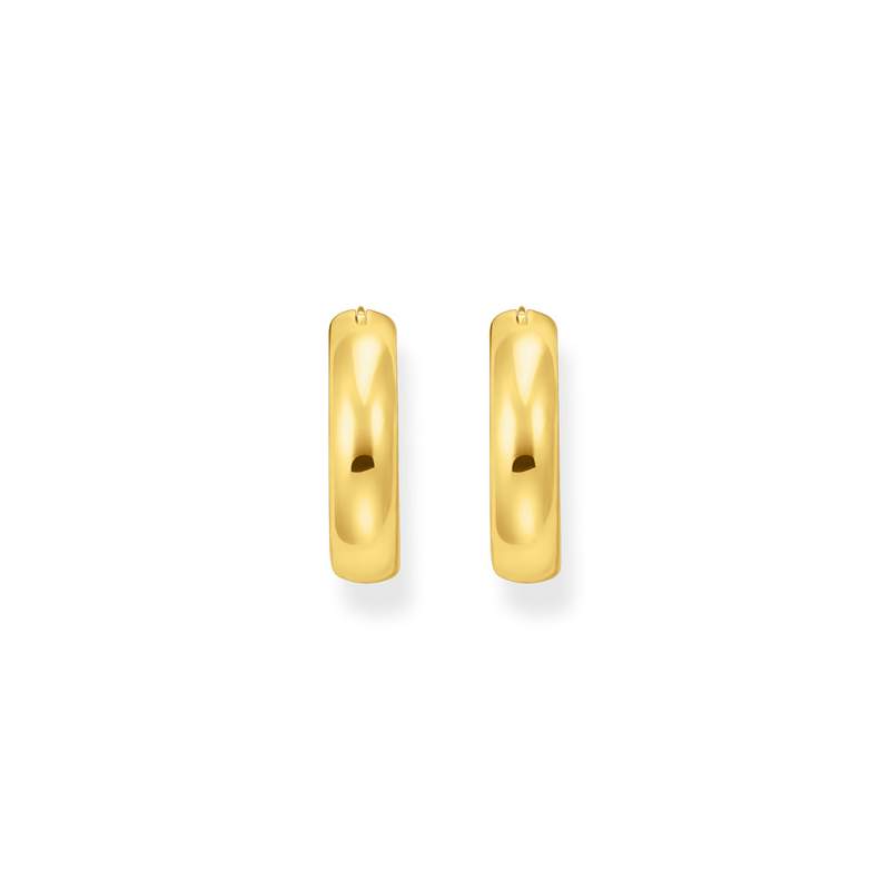 Boucles d'oreilles THOMAS SABO argent plaqué or - vue 2