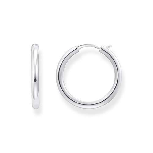Boucles d'oreilles argent gris