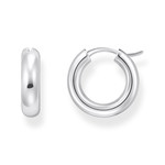 Boucles d'oreilles argent gris - vue 1