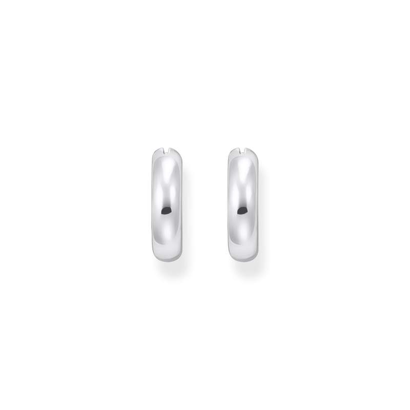 Boucles d'oreilles argent gris - vue 2