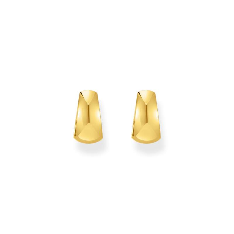 Boucles d'oreilles THOMAS SABO trapézoïdale Argent doré - vue 2