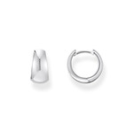 Boucles d'oreilles argent gris - vue 1