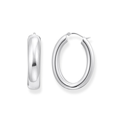 Boucles d'oreilles argent gris - vue 1