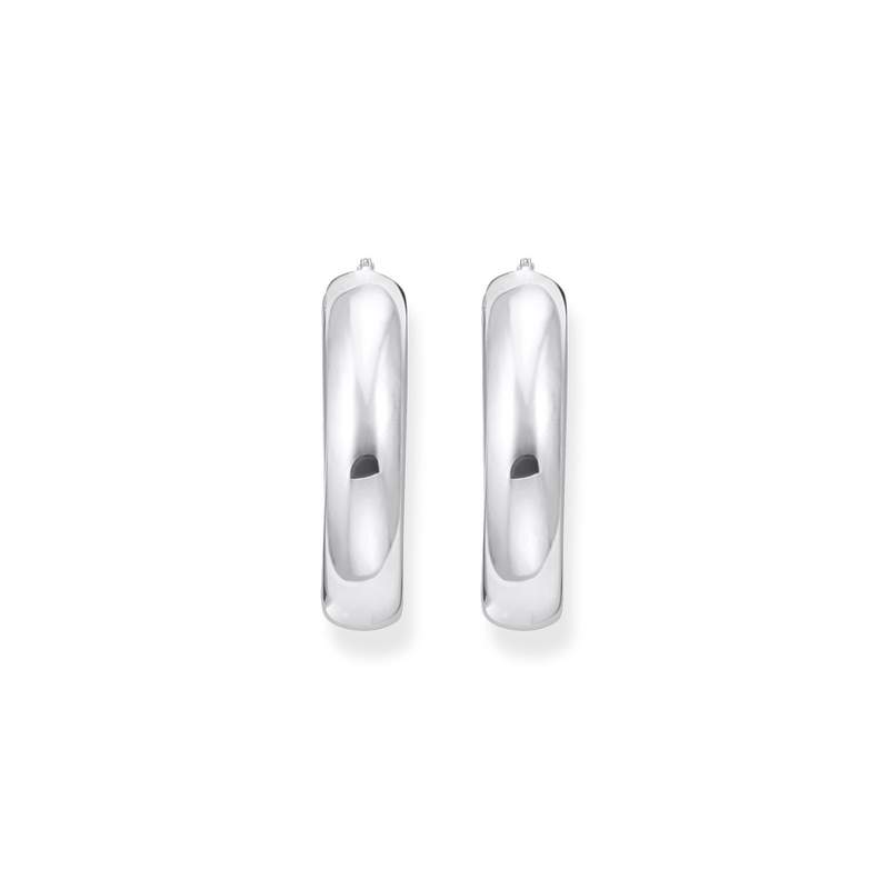 Boucles d'oreilles argent gris - vue 2